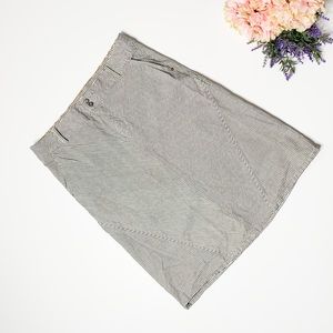 Pilcro & The letter Press Railroad Striped Skirt